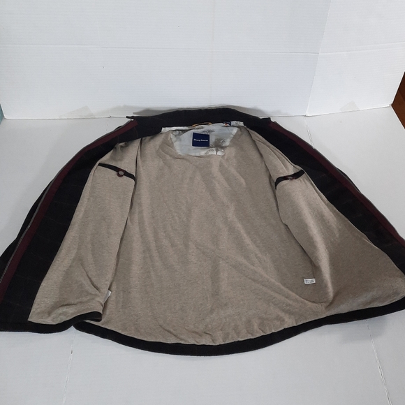 Tommy Bahama Ramero Plaid Wool Blend Shirt Jacket - Picture 4 of 6